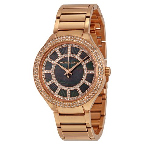 michael kors kerry watch sale|Michael Kors Kerry Goldtone Stainless Steel & Mother.